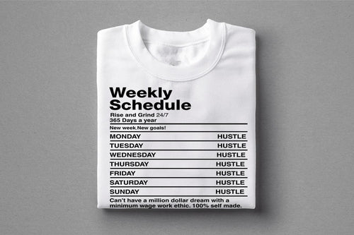 Weekly Schedule T-Shirt